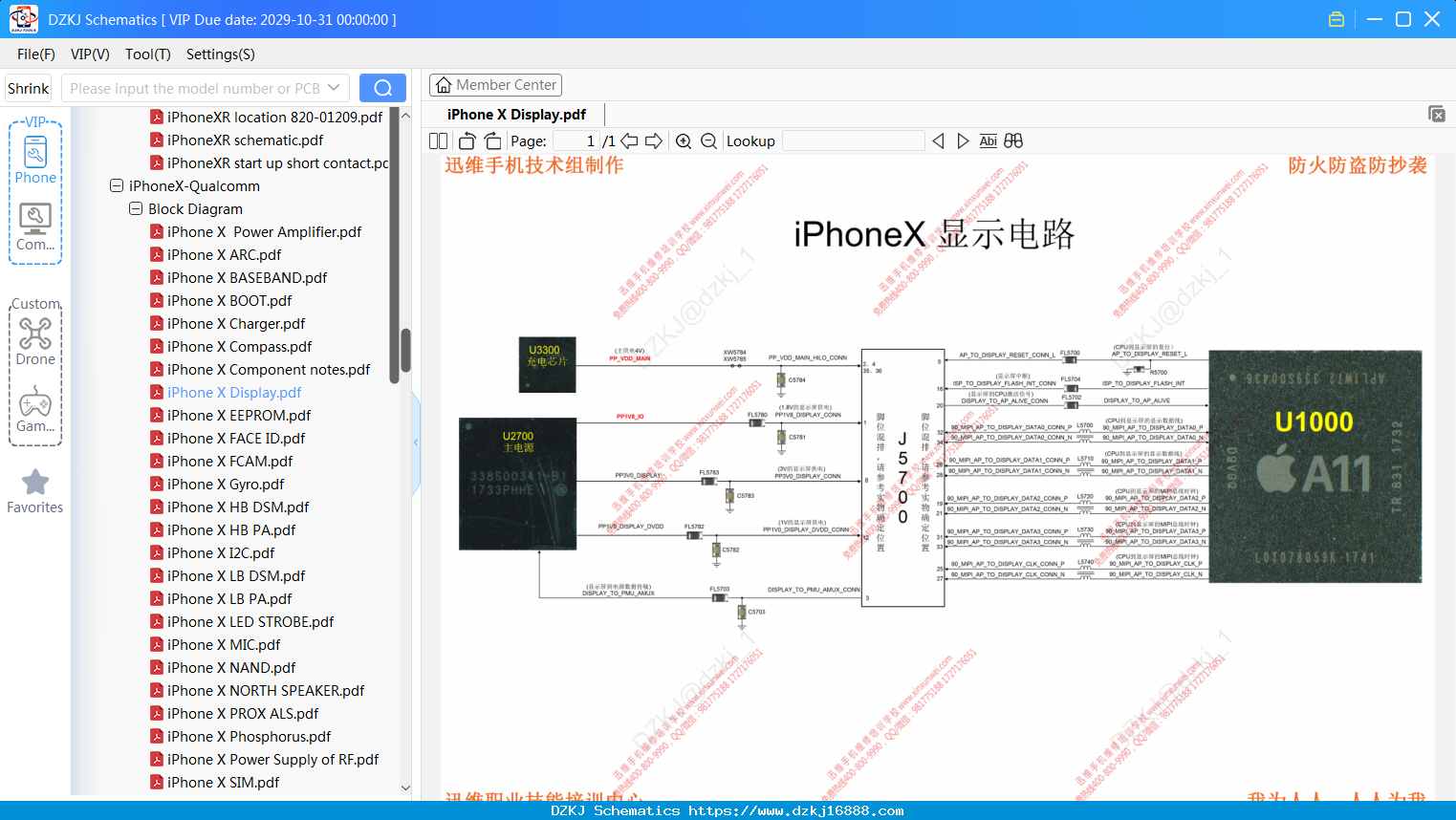 IPhone X Display